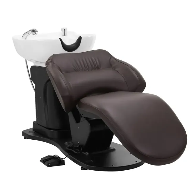 Lavatesta Parrucchiere Elettrico Reclinabile con Pedale New