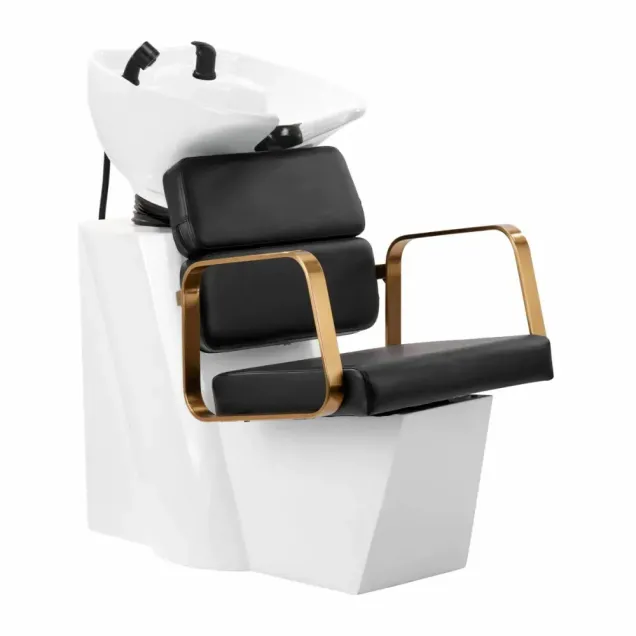 Lavatesta Parrucchiere Professionale Oro e Nero Design Gold