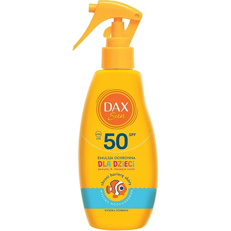 Emulsione solare per bambini SPF50