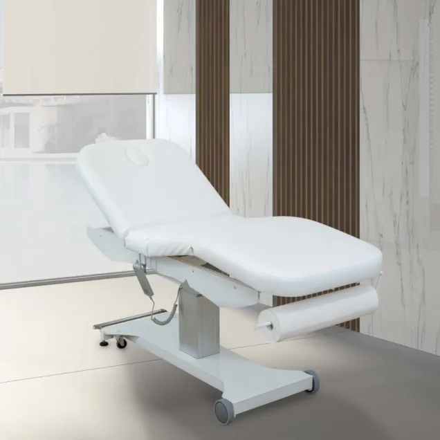 Lettino da Massaggi Elettrico a 4 Motori con Rotelle Made in Italy