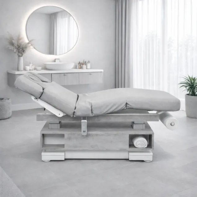Lettino Estetica Elettrico Professionale con Telecomando Made in Italy