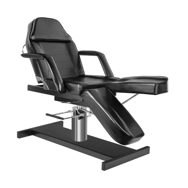 Lettino Estetica Professionale a 3 Snodi con Serara Gambe Colore Nero