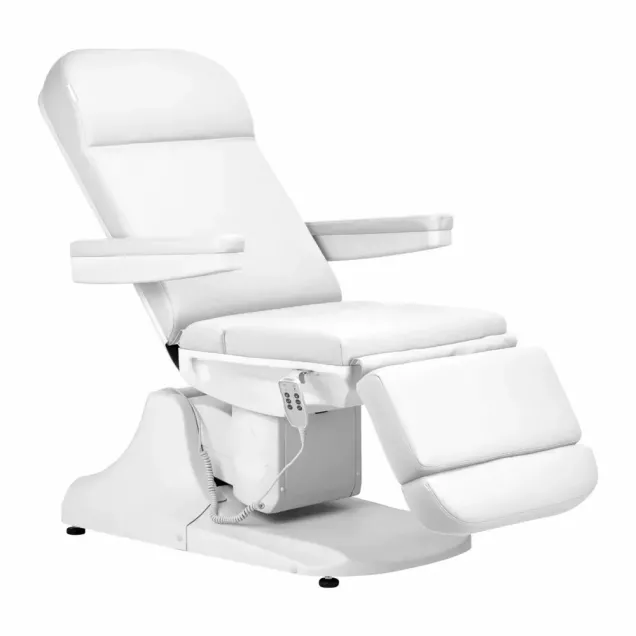 Lettino Massaggi Elettrico Professionale con Telecomando a 3 Motori