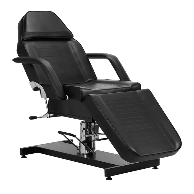 Lettino Massaggi Nero Professionale per Centro Estetico