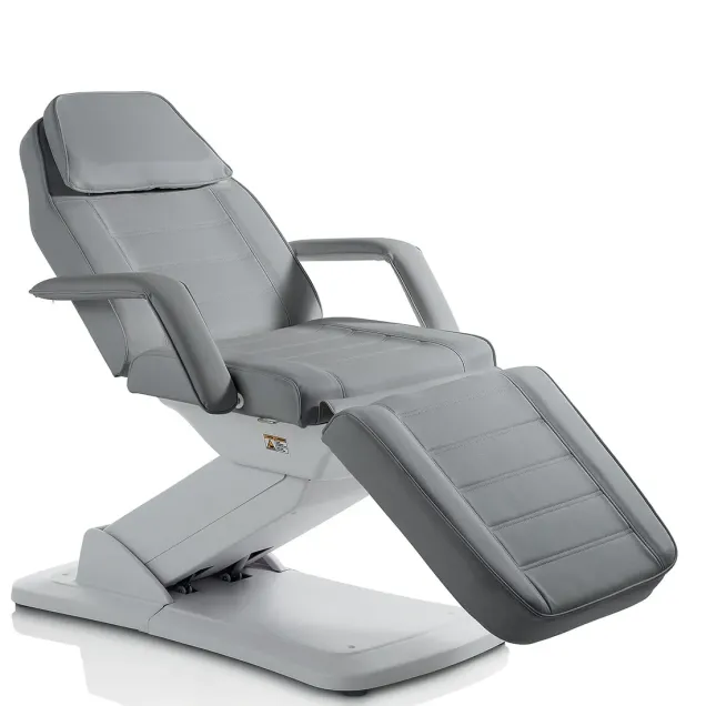 Lettino per Massaggi Elettrico a 3 Motori Professionale Colore Grigio