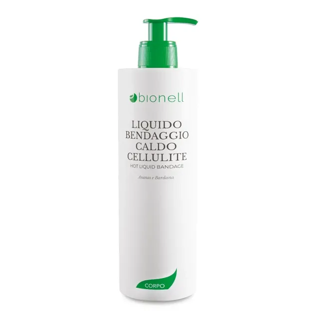 Liquido Bendaggi a Caldo Anticellulite Professionale Bionell 500 ml