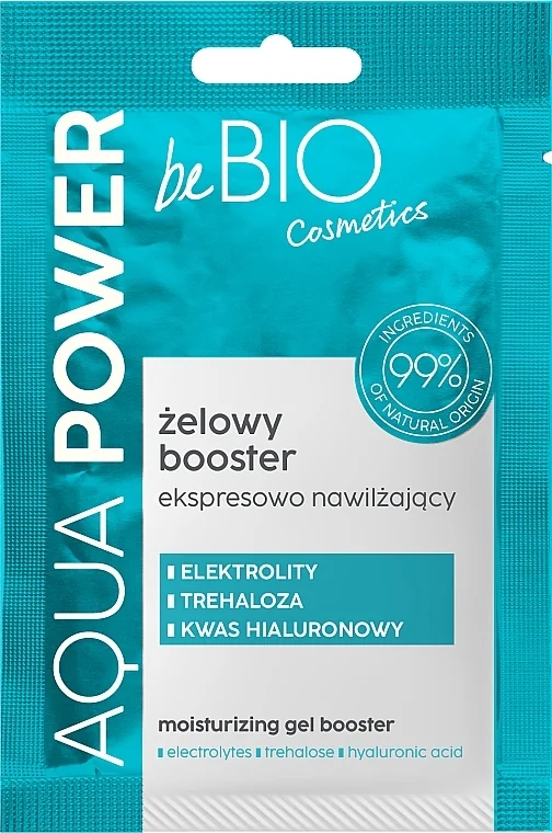 Gel booster idratante per viso