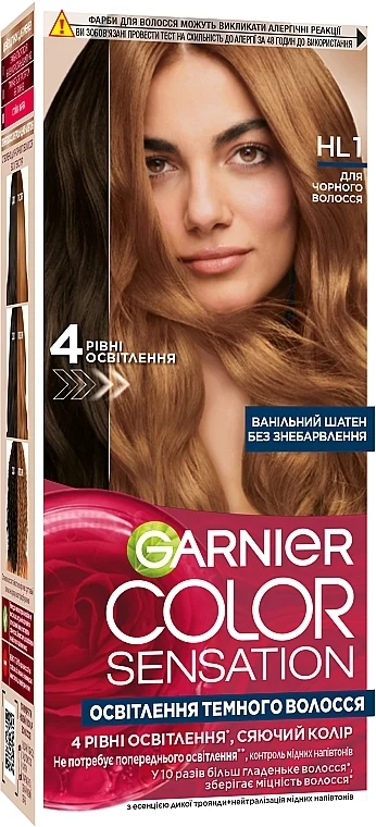 Colorante schiarente per capelli scuri