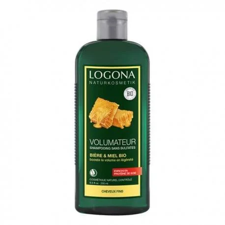 Logona Shampoo volume birra e miele bio 500ml