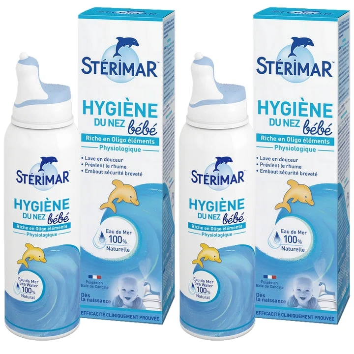 Sterimar Igiene del Naso Neonato Fisiologico Spray Nasale 2x100ml
