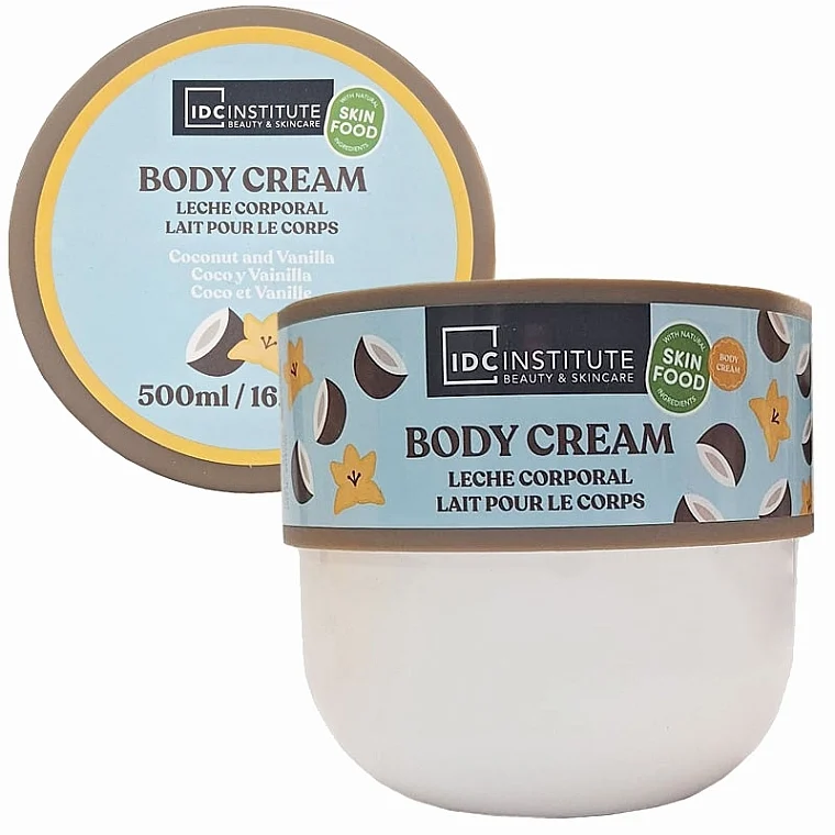 Crema per il corpo "Cocco e vaniglia"