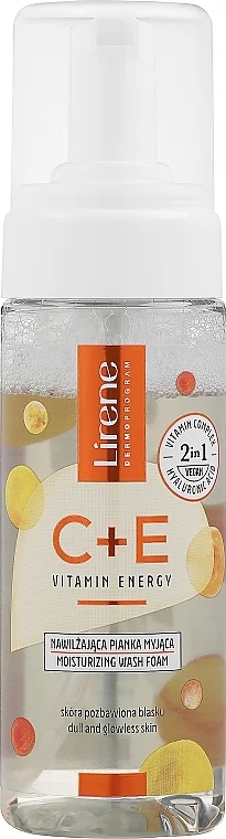 Schiuma detergente e idratante viso