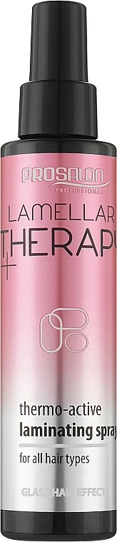 Spray capelli per laminazione termica