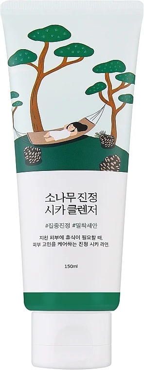 Detergente viso schiumogeno con estratto di pino e centella