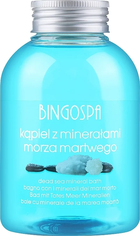 Schiuma da bagno con minerali del Mar Morto