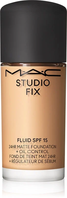 MAC Cosmetics Mini Studio Fix Fluido SPF 15 24HR Matte fondotinta opacizzante SPF 15 colore NC25 15 ml