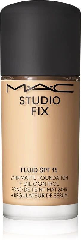 MAC Cosmetics Mini Studio Fix Fluido SPF 15 24HR Matte fondotinta opacizzante SPF 15 colore NC17 15 ml