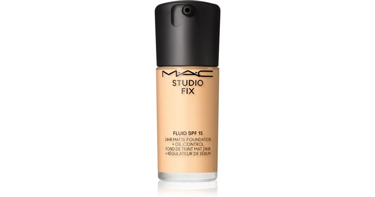 MAC Cosmetics Studio Fix Fluido SPF 15 24HR Matte fondotinta opacizzante SPF 15 colore NC65 30 ml