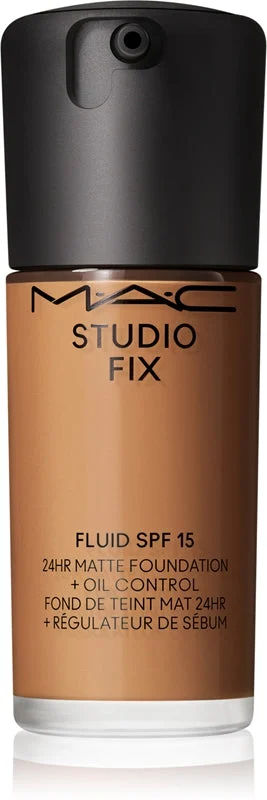 MAC Cosmetics Studio Fix Fluido SPF 15 24HR Matte fondotinta opacizzante SPF 15 colore NW40 30 ml