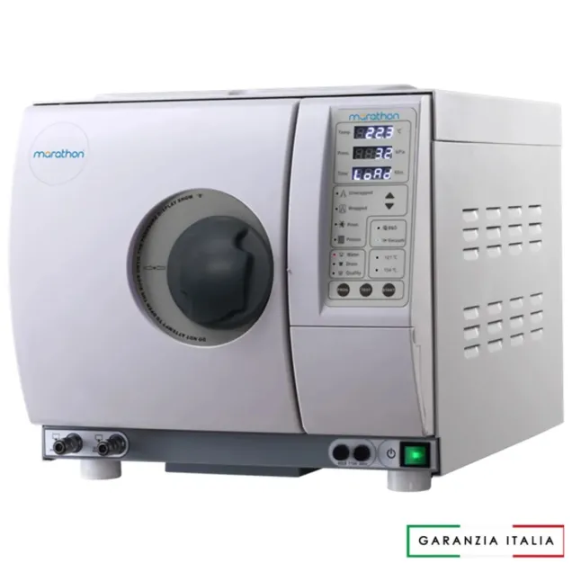 Marathon Autoclave Sterilizzazione Professionale per Strumenti 18 Litri