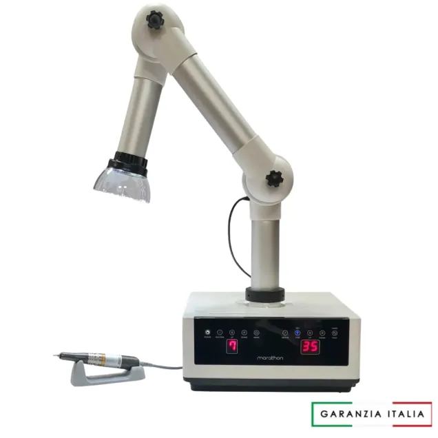 Marathon Fresa per Unghie 30.000 rpm con Aspiratore Polveri  ASP III