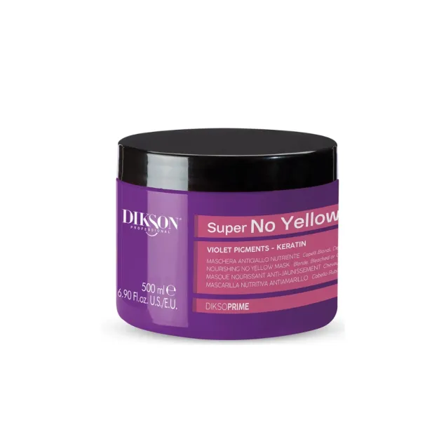 Maschera Capelli Antigiallo Super No Yellow DiksoPrime 500 ml