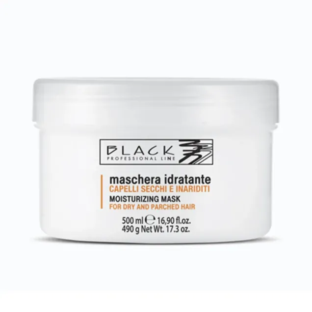 Maschera Idratante Capelli Secchi e Inariditi 500 ml Black Professional