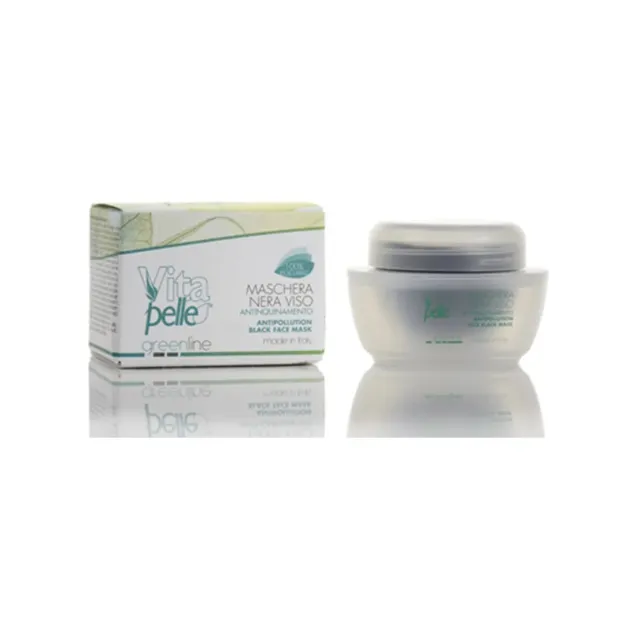 Maschera Nera Viso Antinquinamento in Crema Vitapelle 50 ml