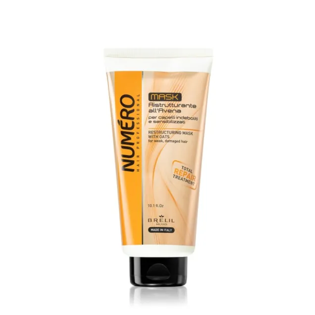 Maschera Ristrutturante per Capelli Sensibili 300 ml. Numero Hair
