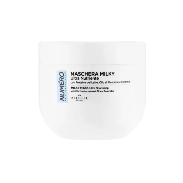 Maschera Ultra Nutriente per Capelli Milk Numero Hair 400 ml