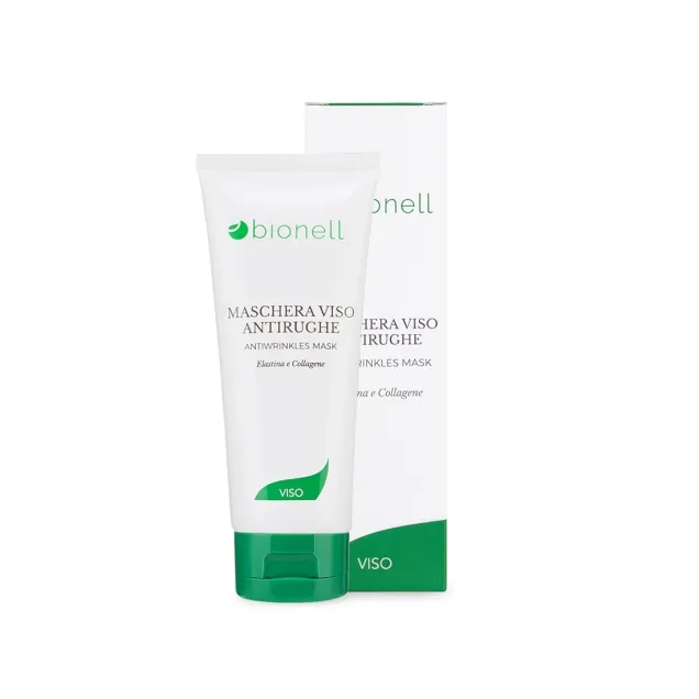 Maschera Viso Antirughe Professionale Bionell Senza Parabeni 100 ml