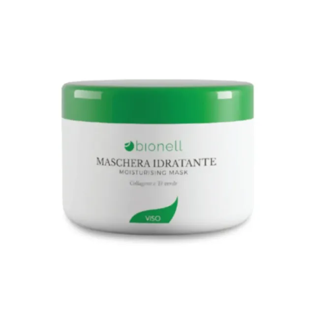 Maschera Viso Idratante Professionale Bionell Senza Parabeni 500 ml