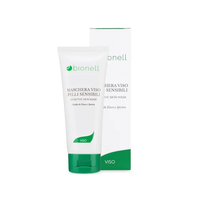 Maschera Viso Pelli Sensibili Professionale Bionell Senza Parabeni 100 ml