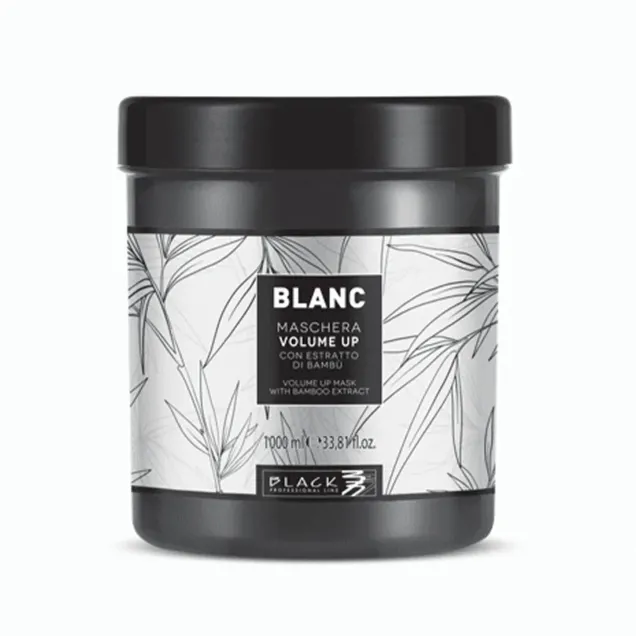 Maschera Volumizzante Capelli Normali e Sottili 1000 ml Blanc Black Professional