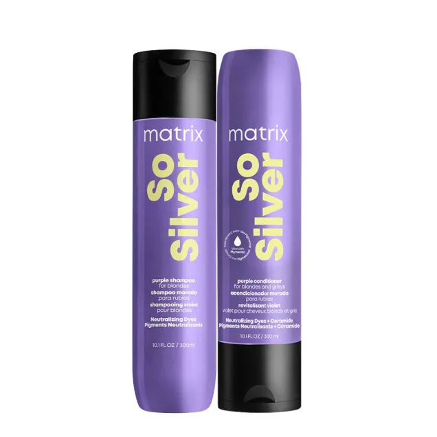 Matrix Kit Capelli Antigiallo So Silver Shampoo e Conditioner
