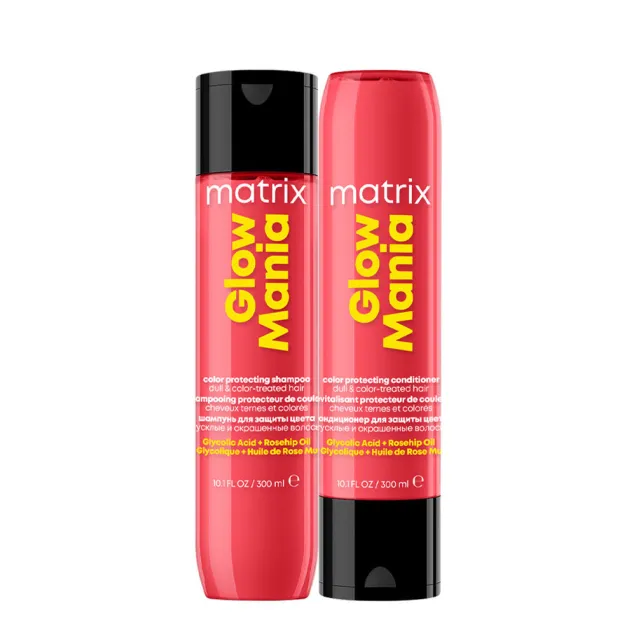 Matrix Kit Capelli Colorati Glow Mania Shampoo e Conditioner