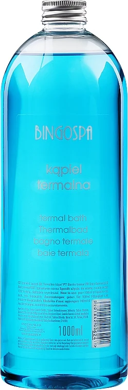 Schiuma bagno termico