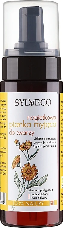 Schiuma detergente alla calendula