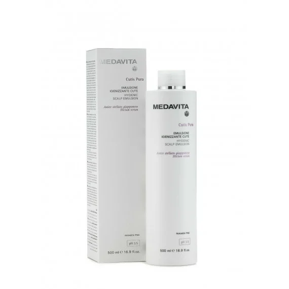 Medavita Cutis Pura Emulsione Igienizzante Cute 500ml - scrub leggero igienizzante cute