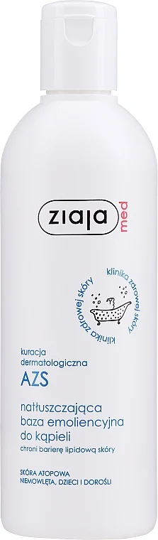 Liquido emmoliente per il bagno