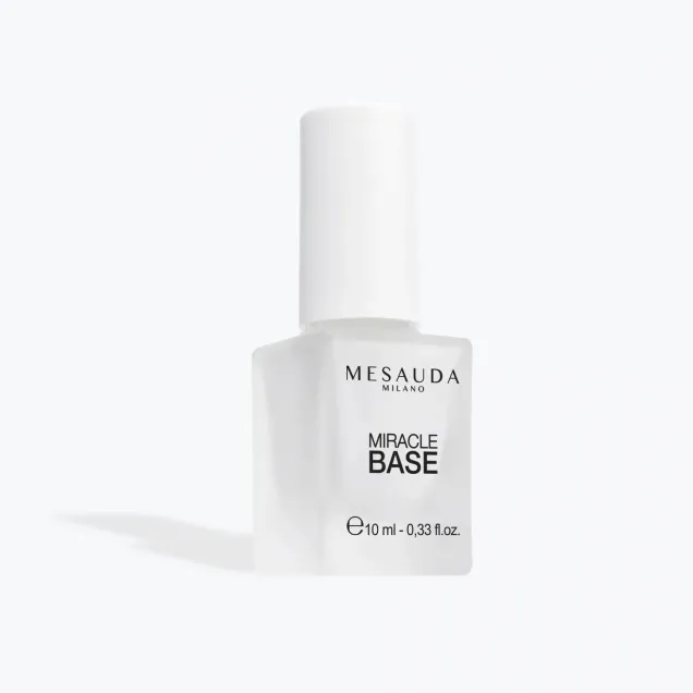 Mesauda Smalto Unghie Base che Prolunga la Tenuta 307 Miracle Base 10 ml