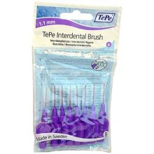 Tepe Spazzolino interdentale normale (1,1 mm viola 8 pezzi)