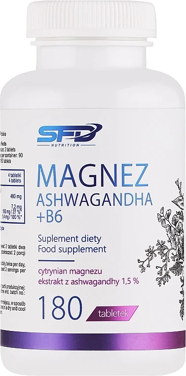Integratore alimentare Ashwagandha + B6