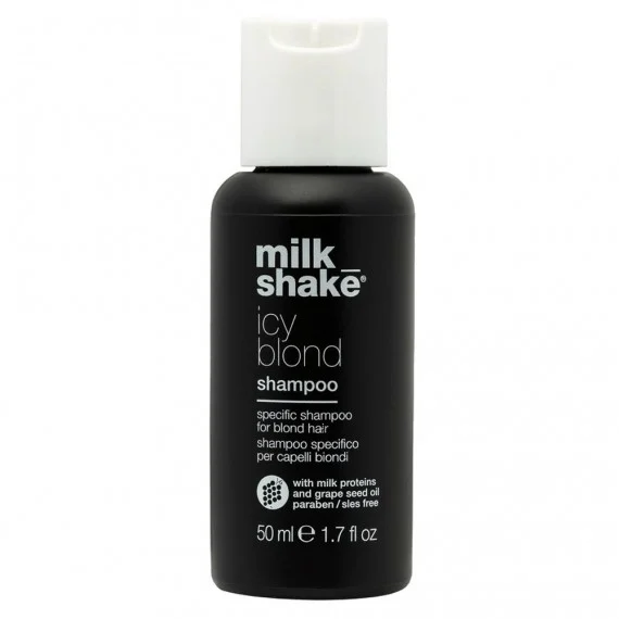 milk_shake Icy Blond Shampoo 50ml TRAVEL SIZE - shampoo anti-giallo capelli biondi decolorati