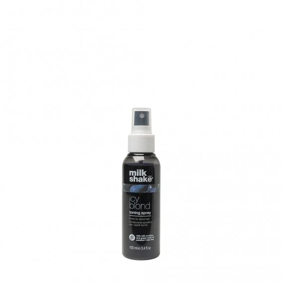 milk_shake Icy Blond Toning Spray 100ml - tonalizzante intensivo antigiallo per capelli biondi decolorati
