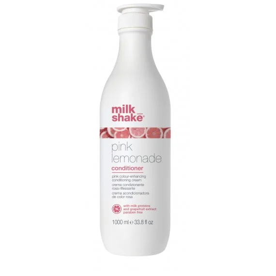 milk_shake Pink Lemonade Conditioner 1000ml - balsamo/crema riflessante rosa capelli biondi decolorati