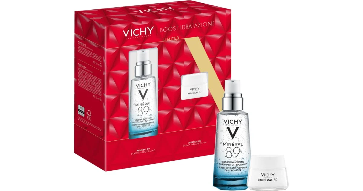 Vichy Minéral 89 Set regalo di Natale per un'idratazione intensa della pelle