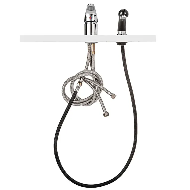 Miscelatore con Doccetta e Acqua Stop Kit Universale per Lavatesta Parrucchiere
