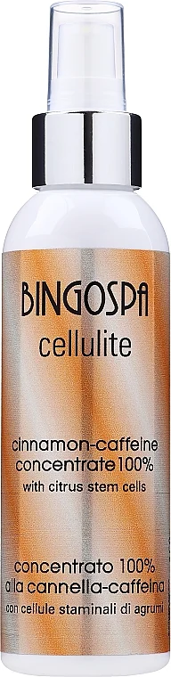 Concentrato al 100% di cannella e caffeina con cellule staminali di agrumi