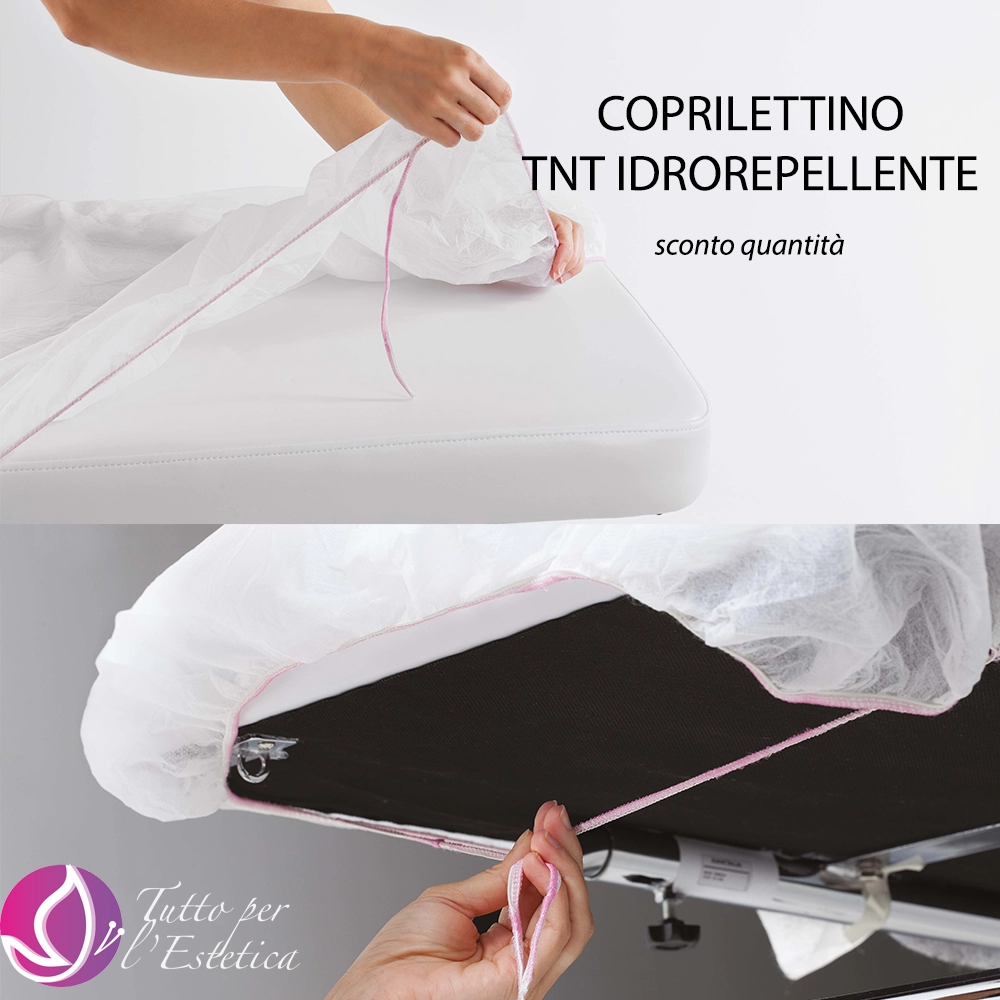 Coprilettino Universale Monouso in TNT con Elastico e Laccetti Xanitalia – Idrorepellente Water-Repellent